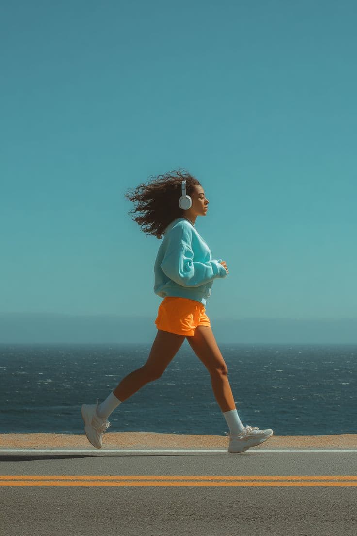 Runner back on the road